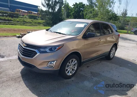 2019 Chevrolet Equinox Ls z USA, uszkodzony, nr VIN 2GNAXHEV9K6251913